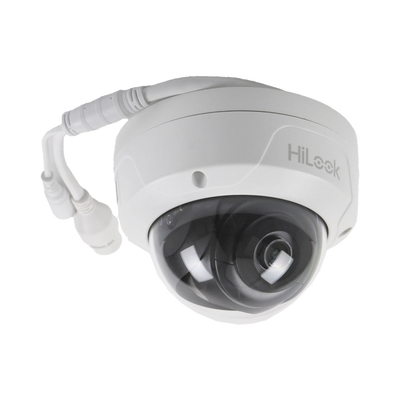 HILOOK BY HIKVISION - HiLook Series / Domo IP 2 Megapixel / 30 mts IR / Exterior IP67 / IK10 / dWDR / PoE / Lente 2.8 mm / Onvif