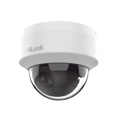HILOOK BY HIKVISION - HiLook Series / Domo IP 4 Megapixel  / Lente 2.8 mm (Gran Angular) / 20 mts IR / Interior / PoE / dWDR / H.265+ / ONVIF
