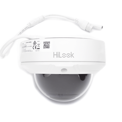 HILOOK BY HIKVISION - HiLook Series / Domo IP 4 Megapixel / 30 mts IR / Exterior IP67 / PoE / WDR 120 dB / Lente Motorizado 2.8-12 mm / IK10 / MicroSD