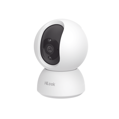 HILOOK BY HIKVISION - Mini Domo PT IP 2 Megapixel / Lente 4 mm / 10 mts IR / WiFi /Control total desde la app/ ACUSENSE Lite (Detección de Humanos) / Uso Residencial / Audio de Bidireccional / Memoria Micro SD / H.265+