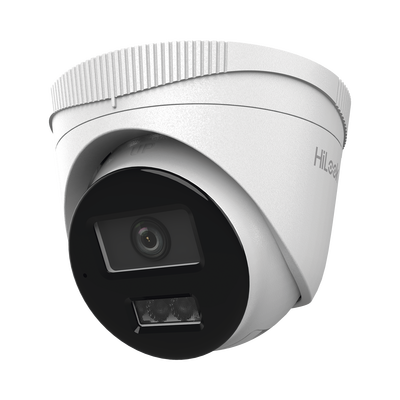 HILOOK BY HIKVISION - HiLook Series / Turret IP de 2 Megapixel   / Lente 2.8 mm / 30 mts IR / Micrófono Integrado / Exterior IP67 / PoE / dWDR / H.265+ / ONVIF