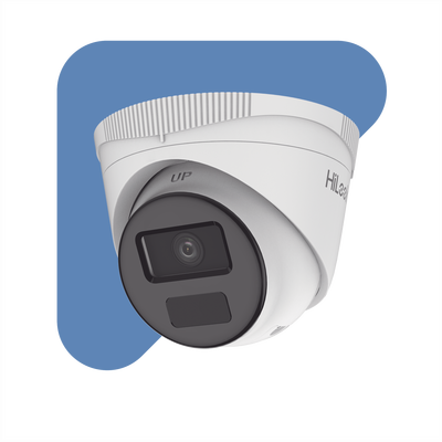 HILOOK BY HIKVISION - HiLook Series / Turret IP 2 Megapixel / Lente 2.8 mm / 20 mts IR / Exterior IP67 / PoE / dWDR / H.265+ / ONVIF
