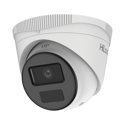 HILOOK BY HIKVISION - HiLook Series / Turret IP 2 Megapixel / Lente 2.8 mm / 20 mts IR / Exterior IP67 / PoE / dWDR / H.265+ / ONVIF