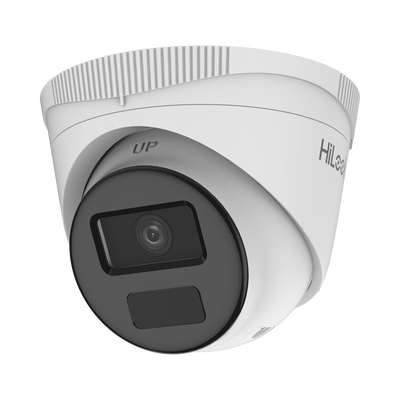 HILOOK BY HIKVISION - HiLook Series / Turret IP 2 Megapixel / Lente 2.8 mm / 20 mts IR / Exterior IP67 / PoE / dWDR / H.265+ / ONVIF