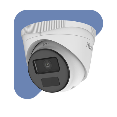 HILOOK BY HIKVISION - HiLook Series / Turret IP 4 Megapixel / 20 mts IR / Exterior IP67 / PoE / Lente 2.8 mm / WDR  / ONVIF