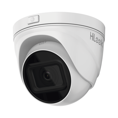 HILOOK BY HIKVISION - Turret IP 2 Megapixel / Lente Motorizado 2.8 - 12 mm / 30 mts IR EXIR / PoE / Exterior IP67 / dWDR / Micro SD / H.265+