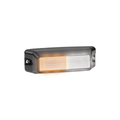 FEDERAL SIGNAL - Luz Auxiliar de 12 Leds, en color Claro-Ámbar, con mica transparente
