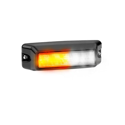 FEDERAL SIGNAL - Luz auxiliar de 6 LED Ìs en color ámbar / claro con mica transparente.