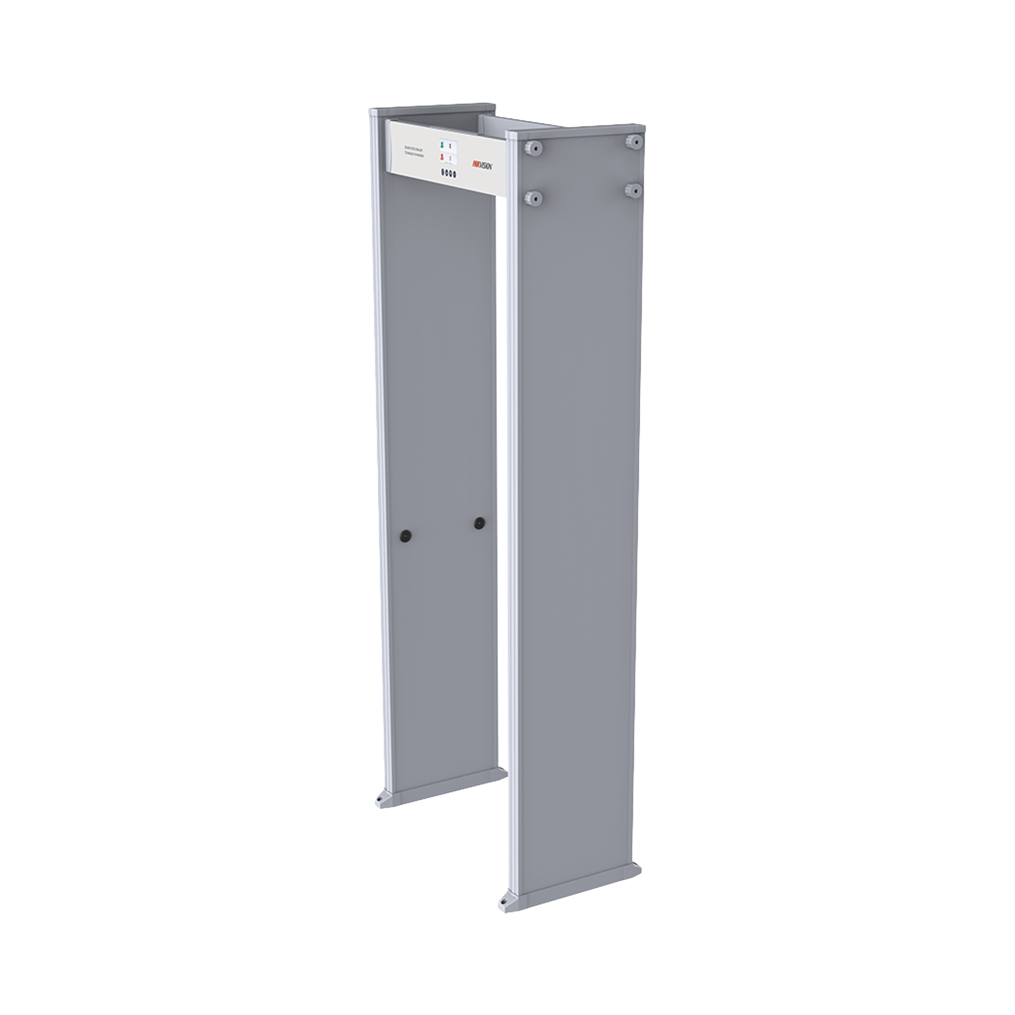 HIKVISION - Arco Detector de Metales de 12 Zonas / Pantalla LCD 4.3" / Conteo de Personas / Red Ethernet / 255 Niveles Sensibilidad