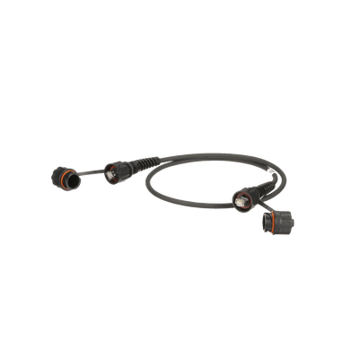 PANDUIT - Patch Cord Cat6A IndustrialNet, Blindado S/FTP, Con Plug Industrial y Tapa en Cada Extremo, 1 Metro (3.28 Pies)