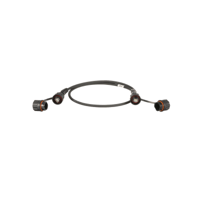 PANDUIT - Patch Cord Cat6A IndustrialNet, Blindado S/FTP, Con Plug Industrial y Tapa en Cada Extremo, 1 Metro (3.28 Pies)