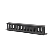 INTELLINET - Organizador Intellinet Cables 19" 1U Horizontal Plástico Color Negro