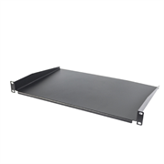 INTELLINET - Charola Intellinet Fija Cantilever Rack 19" 1U No Ventilada 30cm Color Negro