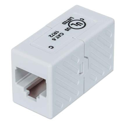 INTELLINET - Cople Intellinet RJ45 Cat6 Modular UTP 8P8C H-H Color Blanco
