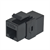 INTELLINET - Cople Intellinet Keystone RJ45 Cat5e UTP 8P8C H-H Color Negro