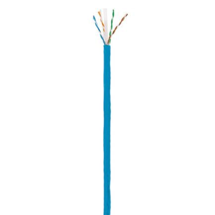 INTELLINET - Bobina Cable Intellinet Cat 6 CCA 305m Sólida Color Azul