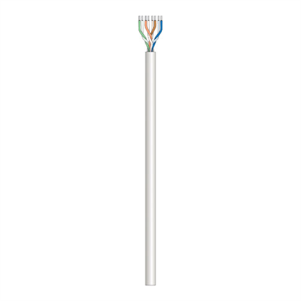 INTELLINET - Bobina Cable Intellinet UTP Red Cat5e Rollo Cobre 305m Sólido Color Gris