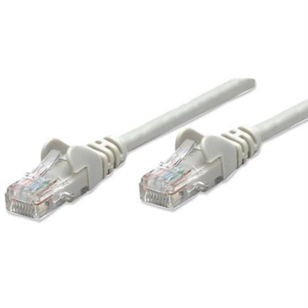 INTELLINET - Cable Patch Intellinet 3.0m(10.0f) Cat 5e UTP Color Gris