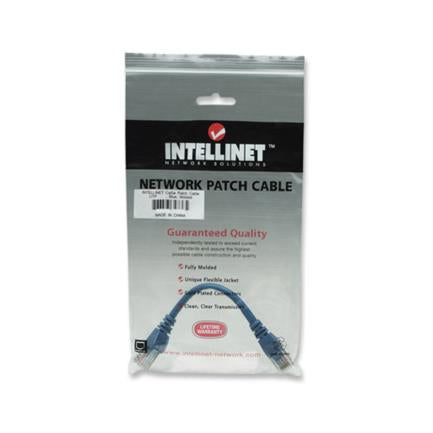 INTELLINET - Cable Red Intellinet CAT5e UTP 0.45m Color Azul