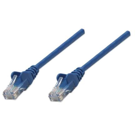 INTELLINET - Cable Intellinet Red Cat5e UTP RJ45 M-M 3m Color Azul