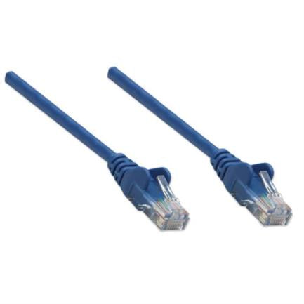 INTELLINET - Cable Intellinet Red Cat5e UTP RJ45 M-M 3m Color Azul