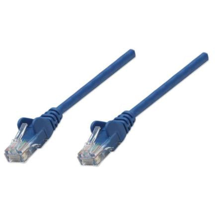 INTELLINET - Cable Intellinet Red Cat5e UTP RJ45 M-M 7.5m Color Azul