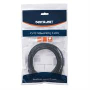 INTELLINET - Cable Intellinet Red Cat6 UTP RJ45 M-M 0.5m Color Negro