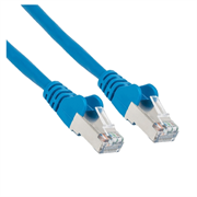 INTELLINET - Cable Intellinet Red Cat6a S/FTP 2.1m Color Azul