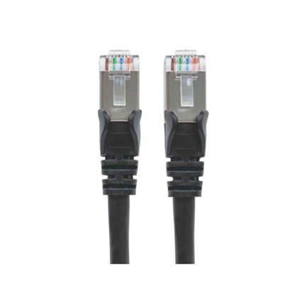 INTELLINET - Cable Intellinet Red Cat6a S/FTP RJ45 50 Micras 3m Color Negro