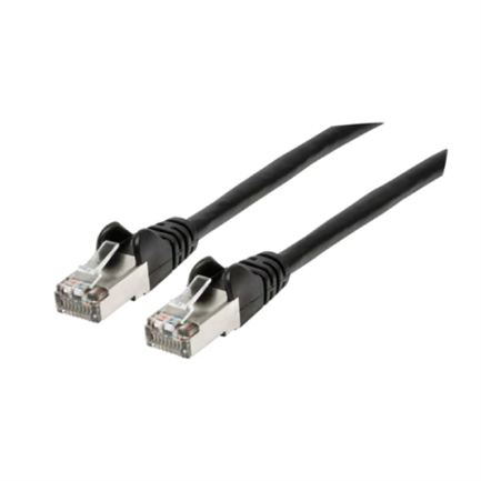 INTELLINET - Cable Intellinet Red Cat6a S/FTP RJ45 50 Micras 30cm Color Negro