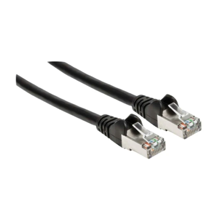 INTELLINET - Cable Intellinet Red Cat6a S/FTP RJ45 50 Micras 30cm Color Negro