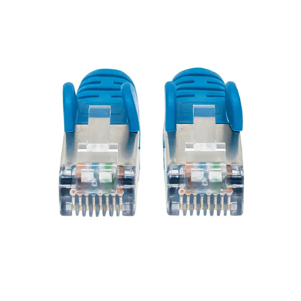 INTELLINET - Cable Intellinet Red Cat6a S/FTP RJ45 50 Micras 30cm Color Azul