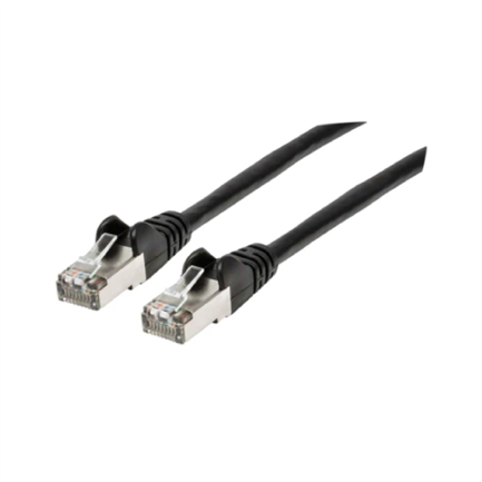 INTELLINET - Cable Intellinet Red Cat6a S/FTP RJ45 50 Micras 0.9m Color Negro