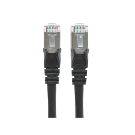 INTELLINET - Cable Intellinet Red Cat6a S/FTP RJ45 50 Micras 0.9m Color Negro