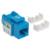 INTELLINET - Jack Intellinet Cat 5e de Impacto(Keystone) Color Azul