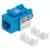 INTELLINET - Jack Intellinet Cat 6 de Impacto(Keystone) Color Azul