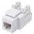 INTELLINET - Jack Intellinet RJ11/RJ12 de Impacto Color Blanco