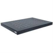 INTELLINET - Charola Intellinet Gabinete 19" 1U Fija 35cm Ventilada 50kg Color Negro