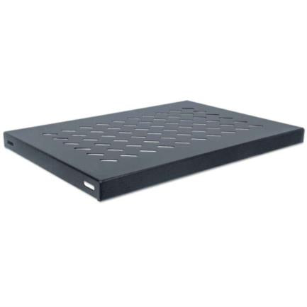 INTELLINET - Charola Intellinet Gabinete 19" 1U Fija 35cm Ventilada 50kg Color Negro
