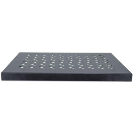 INTELLINET - Charola Intellinet Gabinete 19" 1U Fija 35cm Ventilada 50kg Color Negro