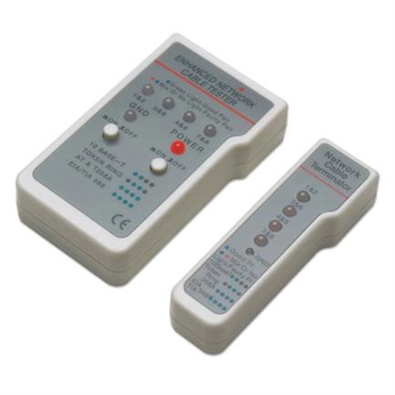 INTELLINET - Probador Cables Intellinet  Multifuncional Red RJ45/ RJ11