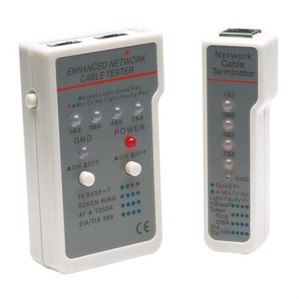 INTELLINET - Probador Cables Intellinet  Multifuncional Red RJ45/ RJ11