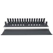 INTELLINET - Organizador Horizontal Intellinet 19" Montaje en Rack 2U Metálico Color Negro