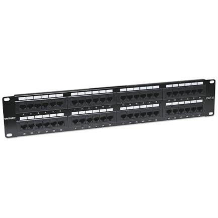 INTELLINET - Panel Parcheo Intellinet Cat 6 48 Puertos UTP 2U