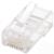 INTELLINET - Plug Intellinet RJ45 Cat 6 UTP Multifilar 15 Micras Bote C/100 Pzas