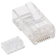 INTELLINET - Plug Intellinet RJ45 Cat 6 UTP Sólido Bote C/100 Pzas