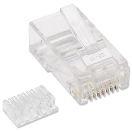 INTELLINET - Plug Intellinet RJ45 Cat 6 UTP Sólido Bote C/100 Pzas