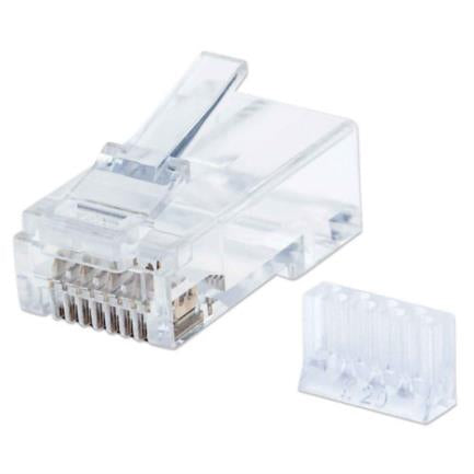 INTELLINET - Plug Intellinet RJ45 Cat6 UTP Multifilar 50 Micras Pro Bote C/90 Pzas