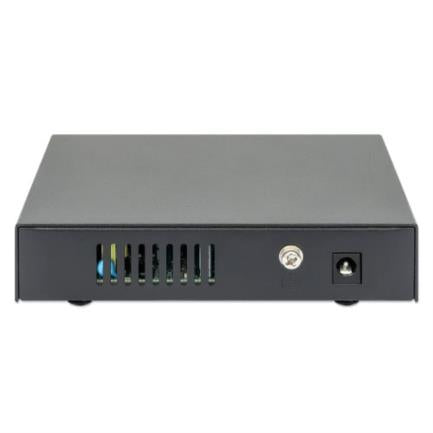 INTELLINET - Switch Intellinet PoE+ con 5 Puertos Gigabit Color Negro