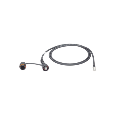 PANDUIT - Patch Cord Cat6A IndustrialNet, UTP, Con Plug Industrial y Tapa en un Extremo, 1 Metro (3.28 Pies)